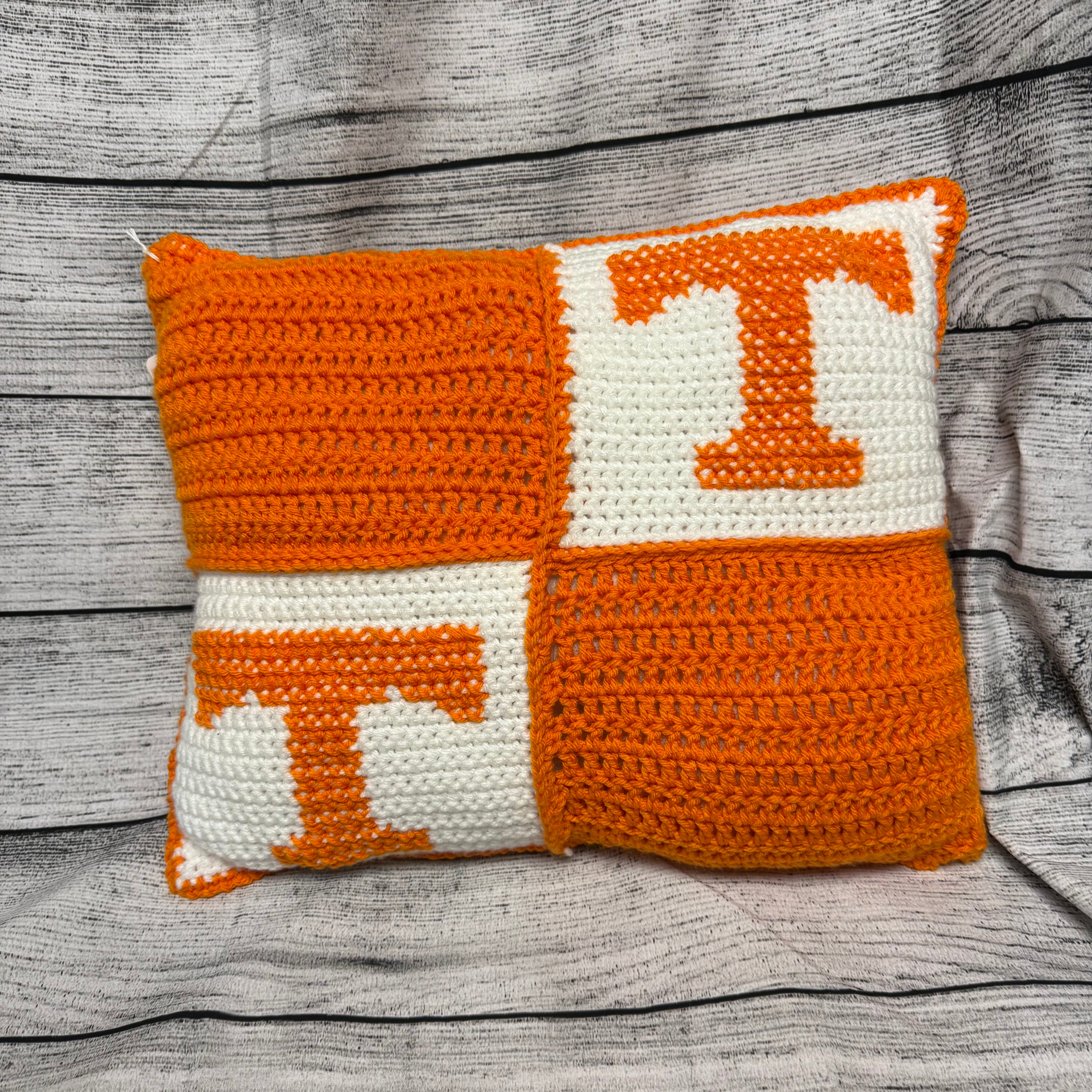 Crocheted Tennessee Pillow